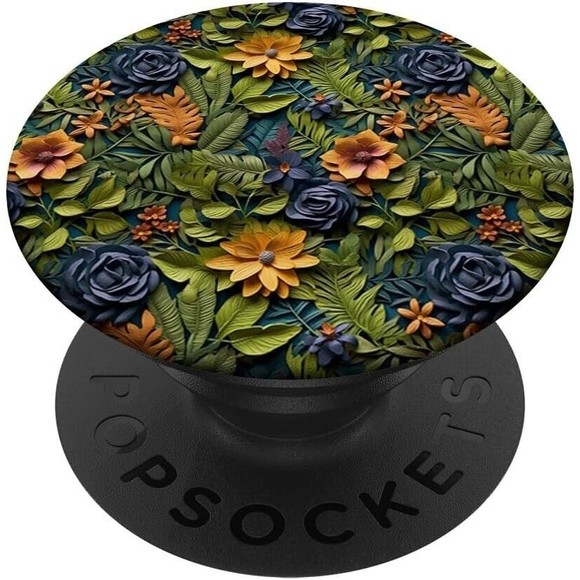 PopSockets Wildflower Flowers Pop Sockets for Phone Women Swappable Base PopGrip - Picture 1 of 7